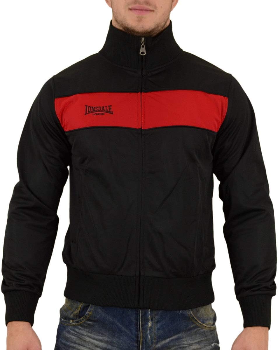 Lonsdale Men Track Jacket Alnwick, Size 