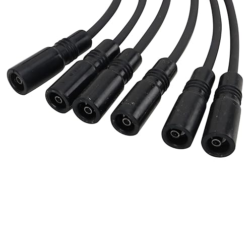 Miniatura 346 de TRQ Juego de cables de bujía de encendido del motor para Ford F250 F350 Super Duty V8 6.2L nuevo