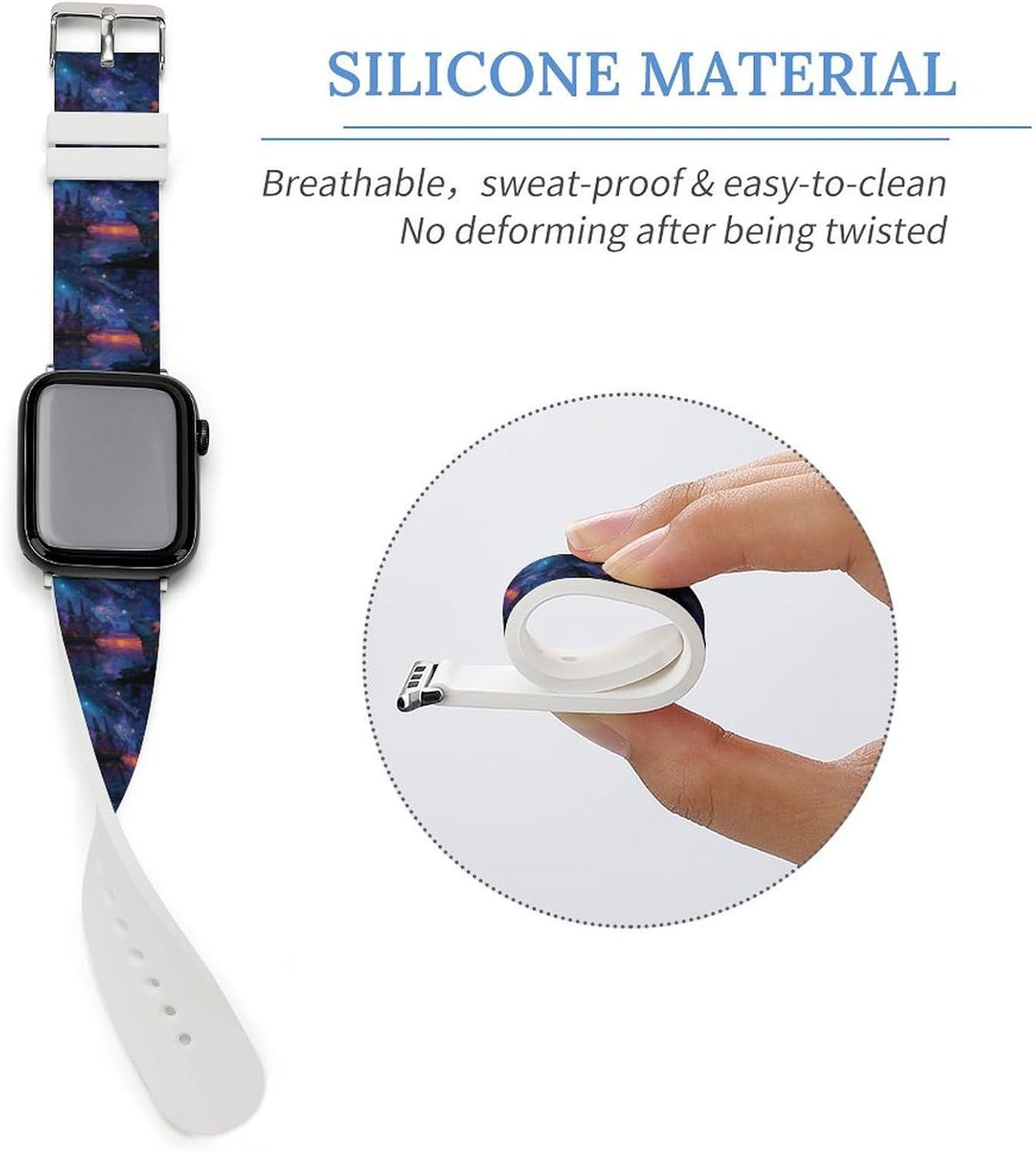 Funny Rat-Nautical Watch Bands Replacement Silicone Straps image 4