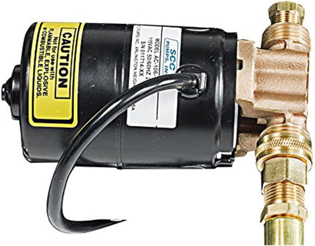 John Dow Industries AC-106-10 Replacement Electric Pump (for Low Profile Oil Drains), 1 Pack