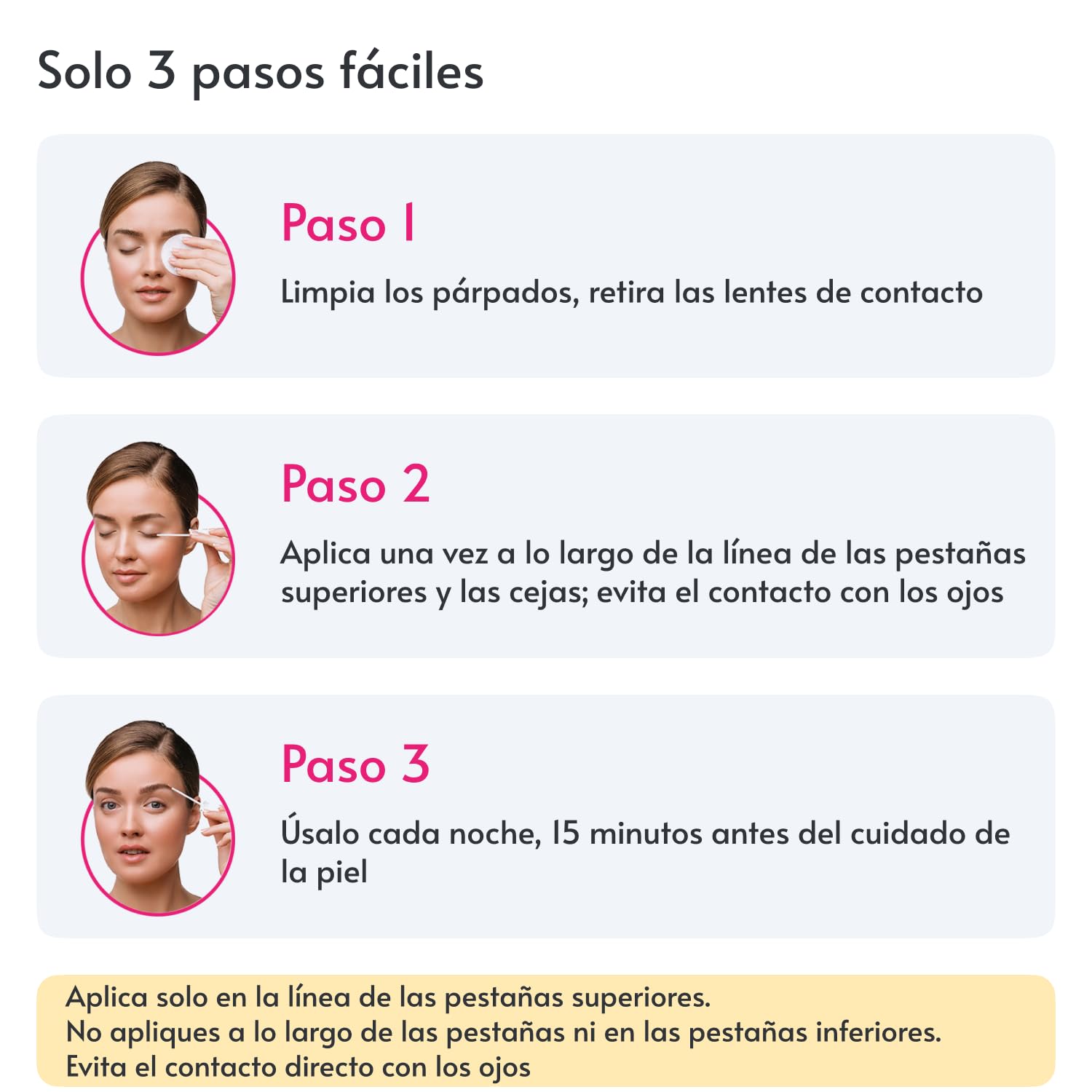 TOPLASH Eyelash Growth Serum - Suero innovador para el crecimiento de pestañas y cejas - Natural, sin crueldad e hipoalergénico - 0.10 fl.oz.