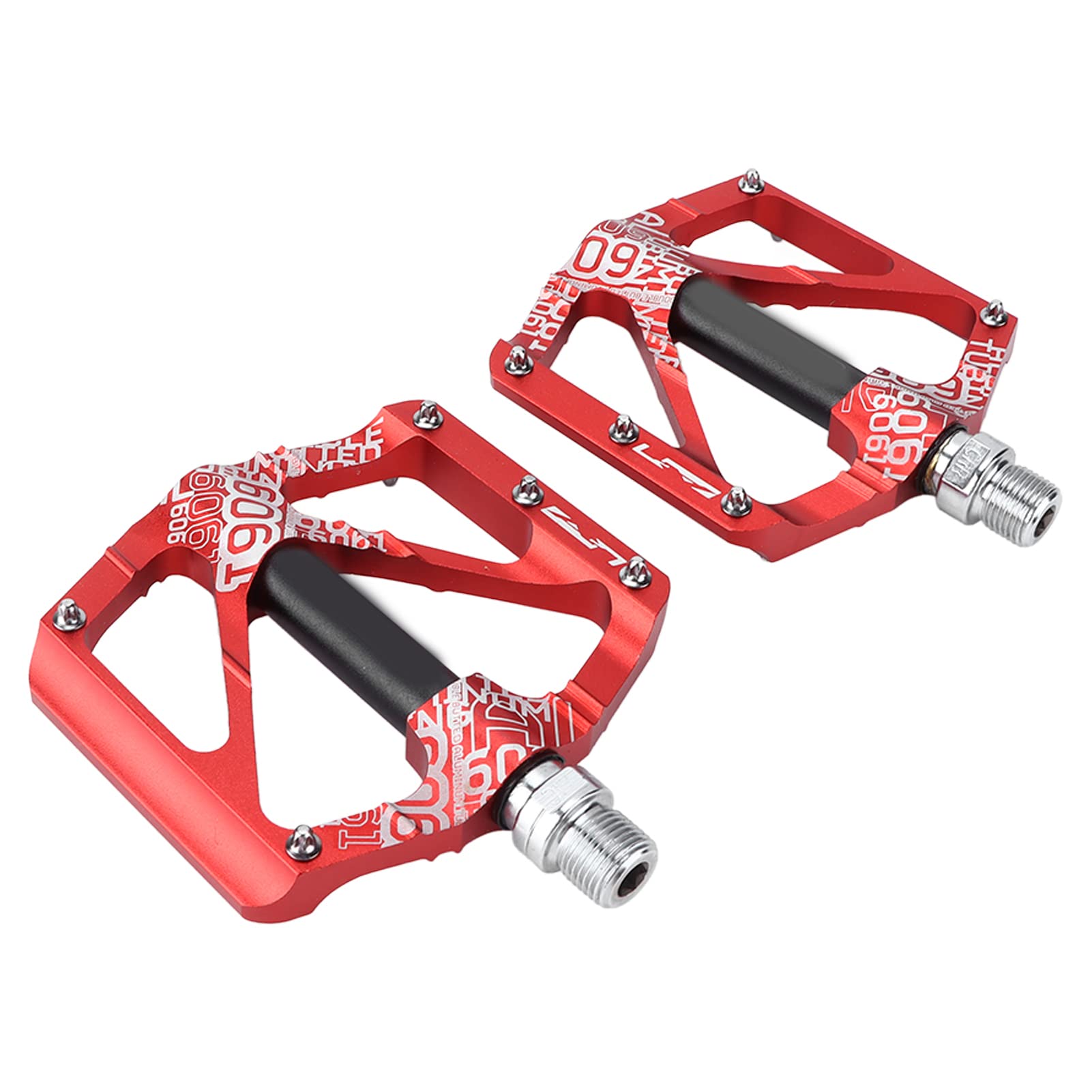 Pedal de Bicicleta de montaña Bicicleta de Aluminio Pedal de rodamiento de Aluminio Ultra Ligero Palin Pedal contra el Deslizamiento para Ciclistas