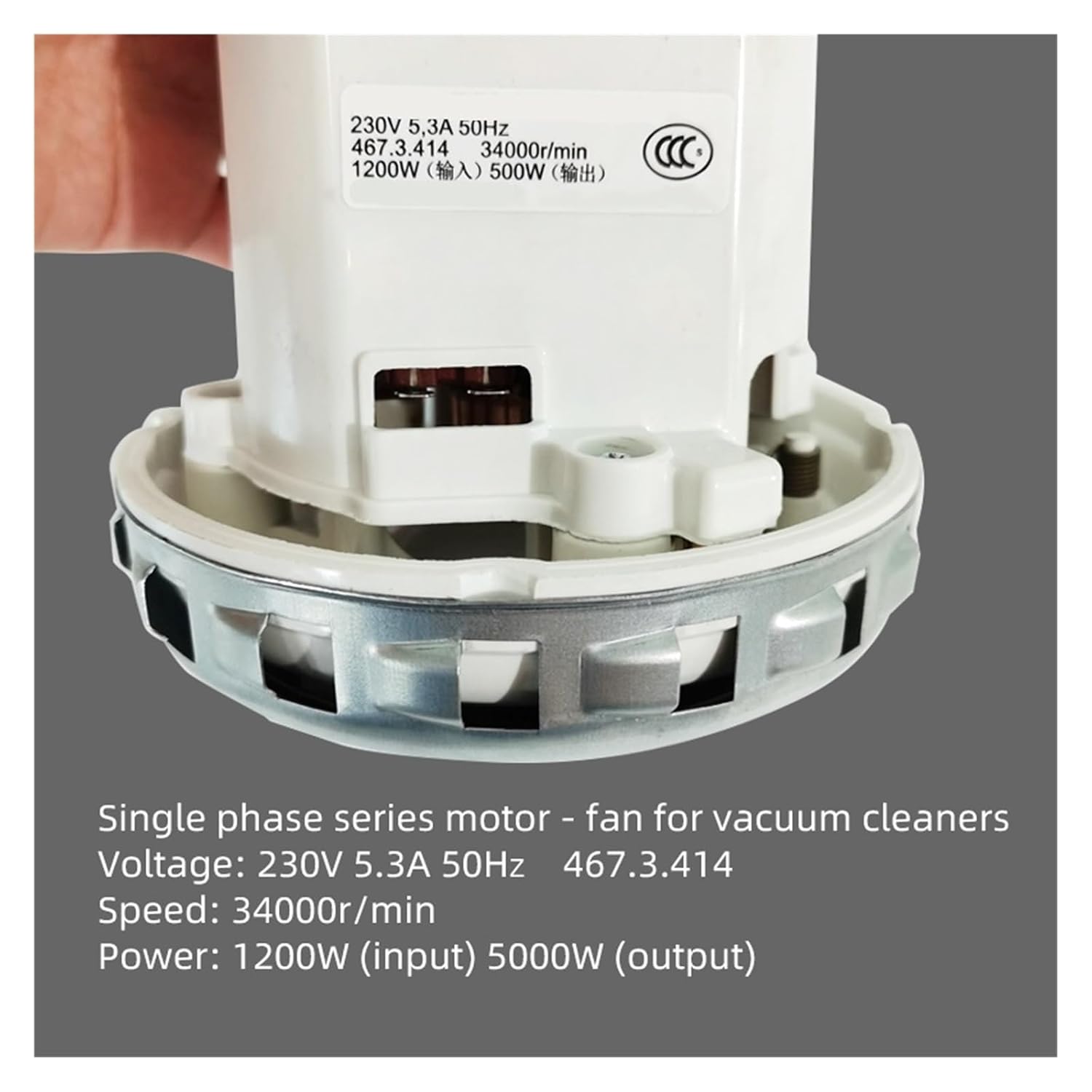 Dust Bucket Vacuum Cleaner Motor Vacuum Cleaner Motor，compatible For Mirka，FESTOOL 26/36L
