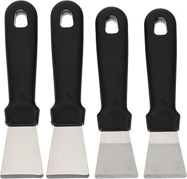 Review SOLUSTRE 4pcs Refrigerator Ice Shovel Stainless Steel Ice Scraper Snow Removal Cleaning Freezer Frost Shovel Remover Scoop for Refrigerator Fridge Freezer