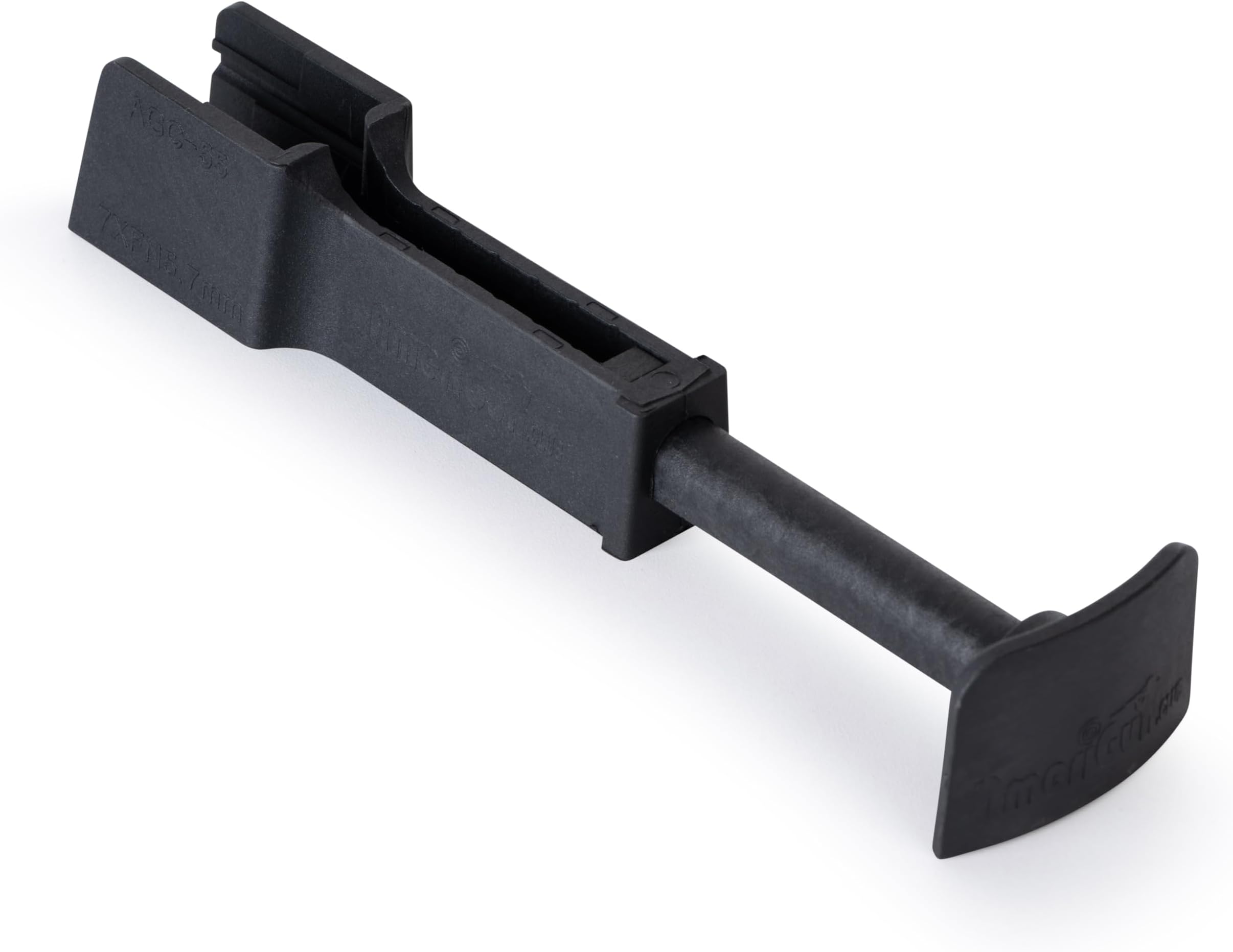 AMERIGUN Five-Seven Magazine Loader for 5.7x28mm – High Speed Handheld Loader – Loads 7 Rounds in One Push – Compact, Durable Design – Black (1 Pack)