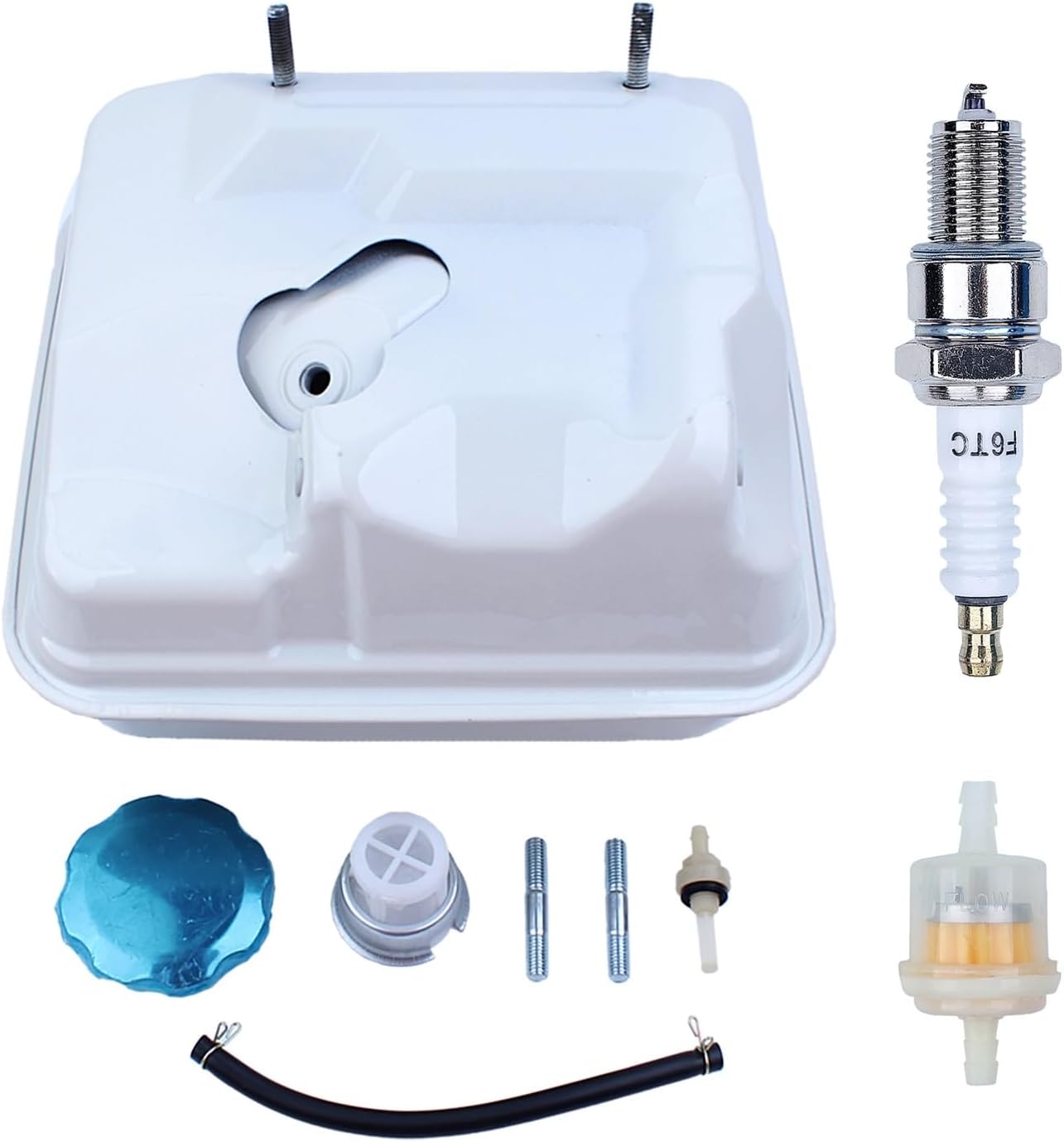 Fuel Spark Plug Kit Fit For GX240 GX270 GX340 GX390 Lawn Mower 17510-ZE3-010ZA 17510-ZE3-010