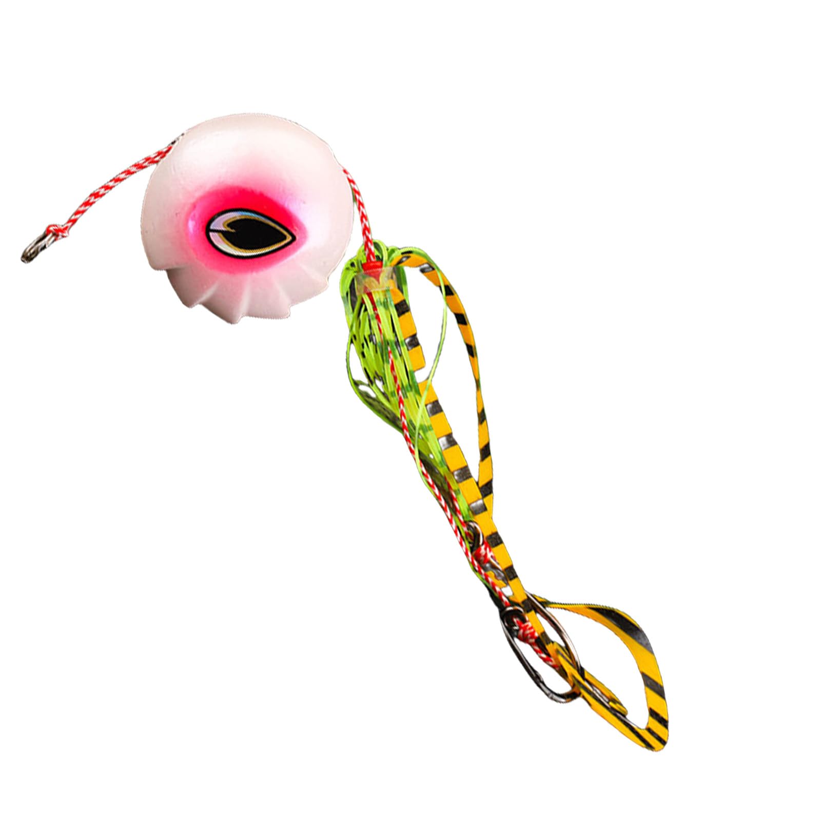 Tmboryuu Artificial Jigging Fishing Lure Baits Jigs Head with Barbed Hook 40g 60g 80g 100g Sliding Kabura Jigs for Saltwater Fishing Glow Baits Metal