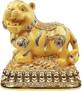 Chinese Zodiac Figurine Piggy Bank Coin Bank Feng Shui Animal Statue Money Saving Box for Feng Shui Ornament Home Office Decor New Year