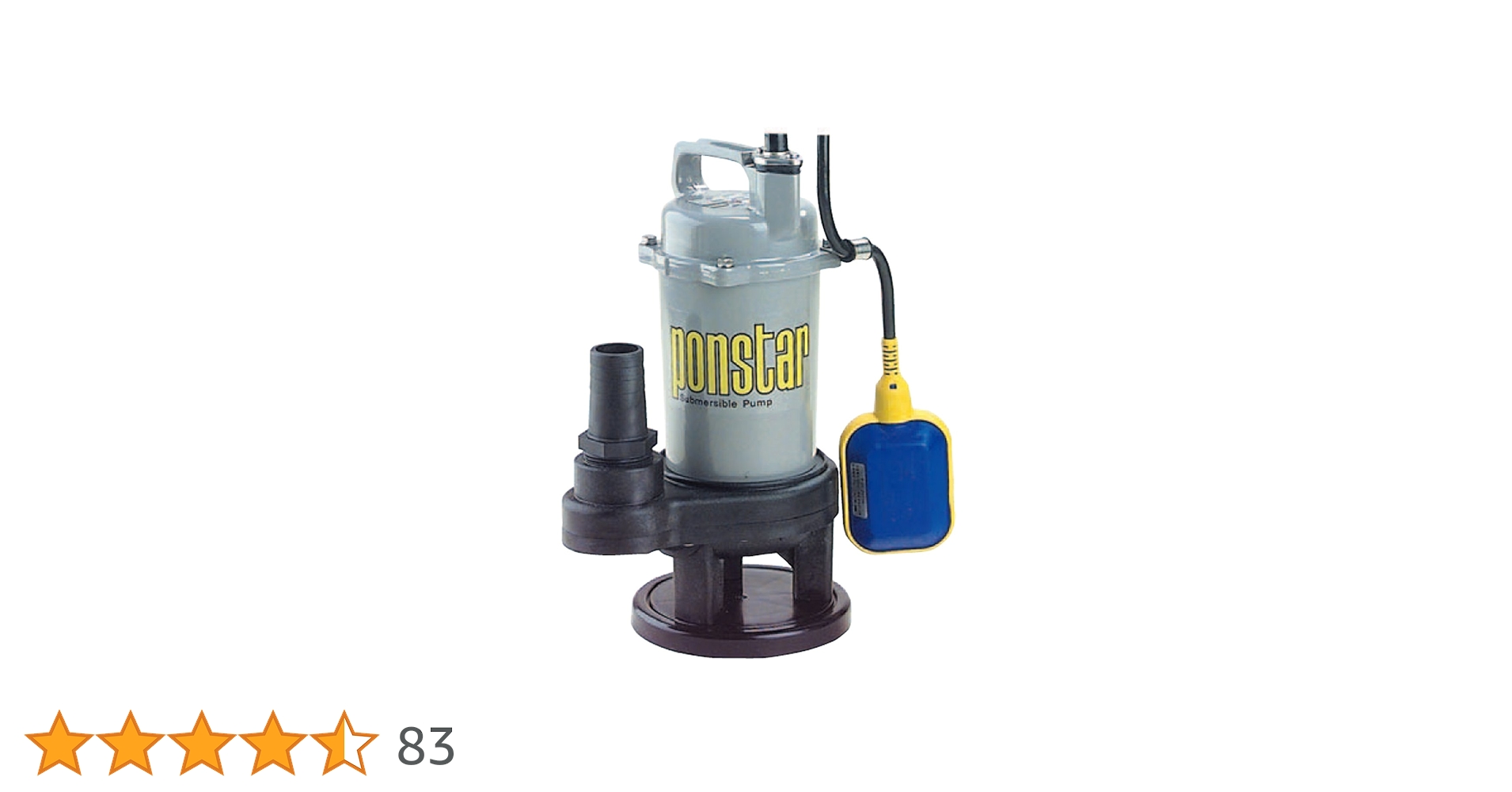 Amazon | 工進(KOSHIN) 汚水用 水中ポンプ ポンディ PSK-540XA [50Hz