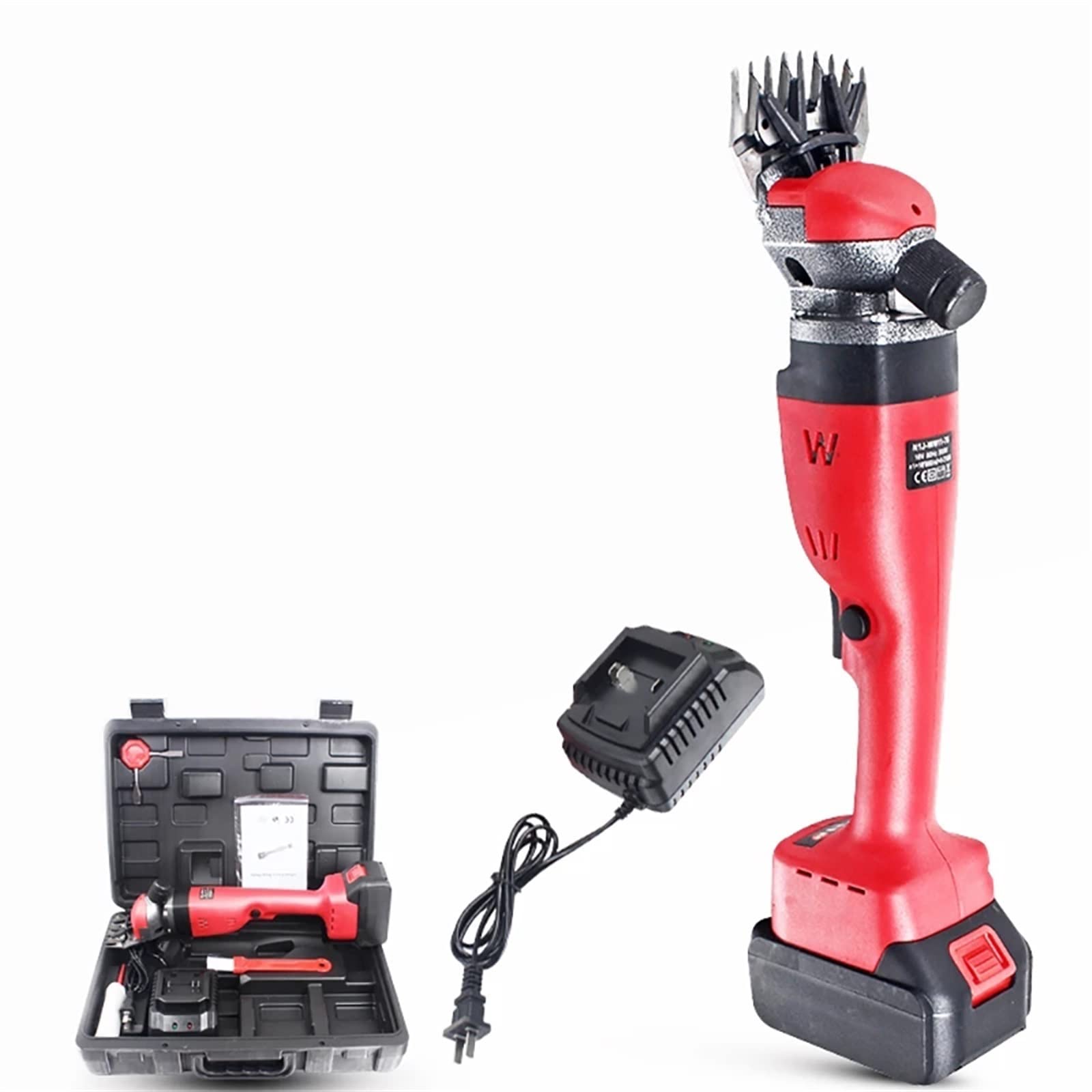 Cesoie per Pecore, Cesoie for lana portatili ricaricabili a batteria al litio da 18 V. for pecore elettriche