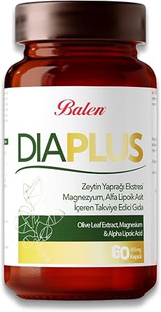 Dia Plus Zeytin Yap. Magnezyum & Alfa Kapsül 655 Mg *60 Kapsül