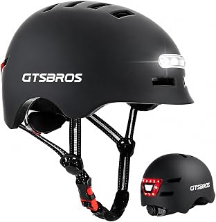 Adult Bike Helmet LED Lights