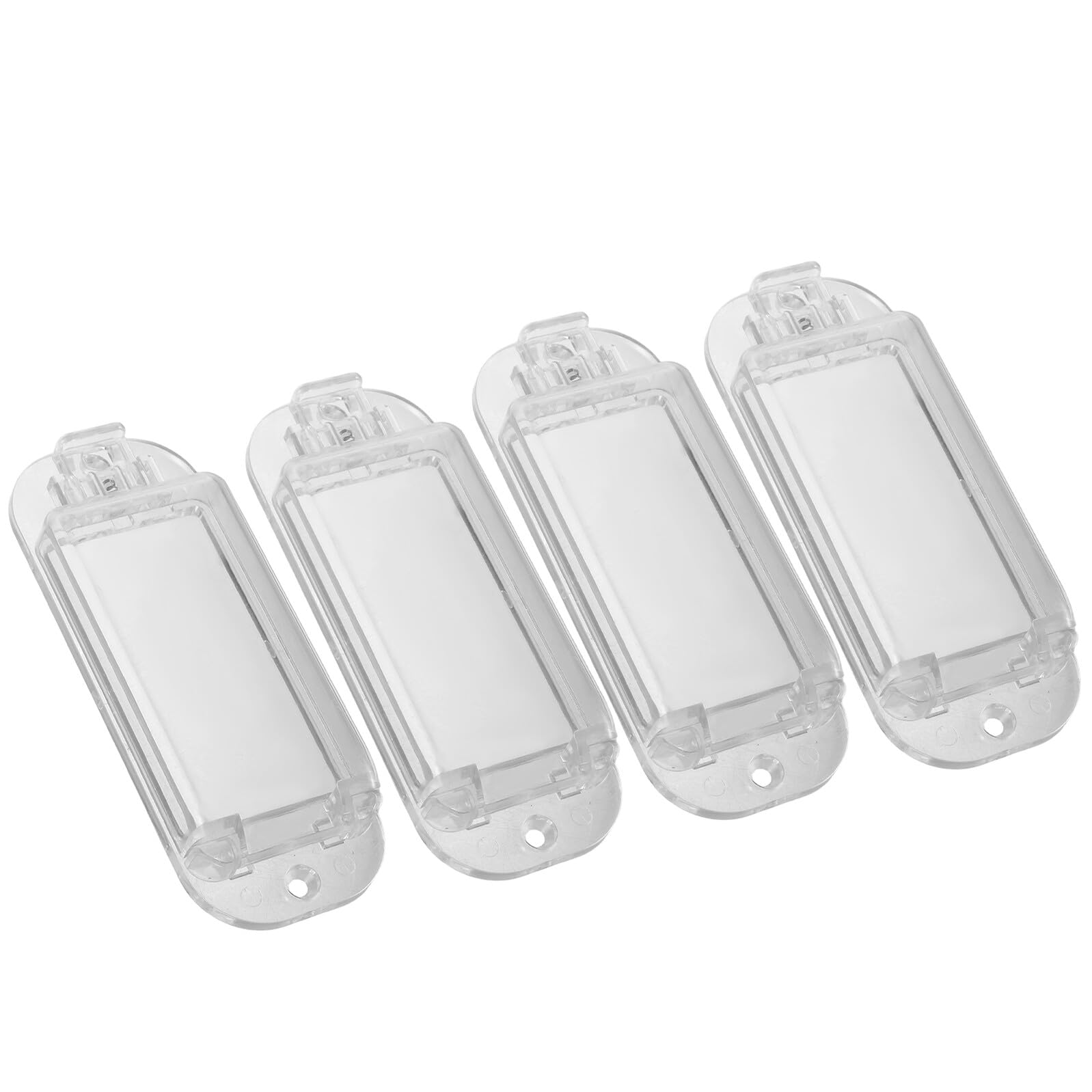 Protector de interruptor de luz transparente anti manchas y polvo jojofuny 4 unidades