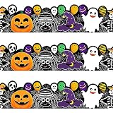 72 Feet Halloween Bulletin Board Borders Pumpkin Ghost Spider Border Trim