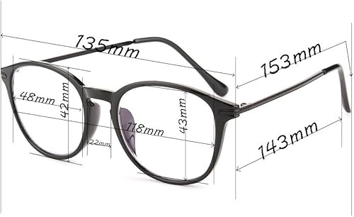Miniatura 7 de Gudzws Lentes de lectura para computadora, antiluz azul, para reducir la fatiga ocular, unisex