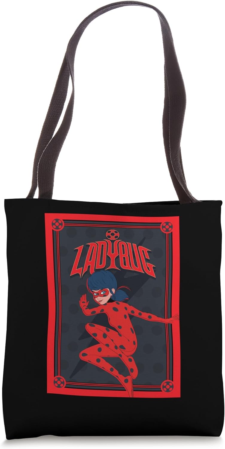Miraculous Ladybug Music LB Poster Tote Bag