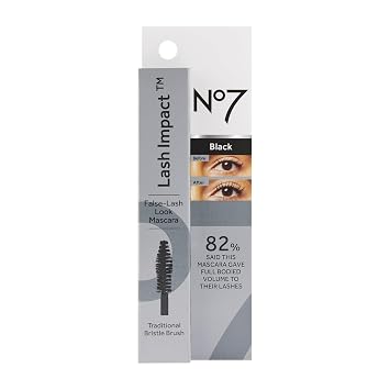 No7 Lash Impact Volumizing Mascara, Black, 7ml