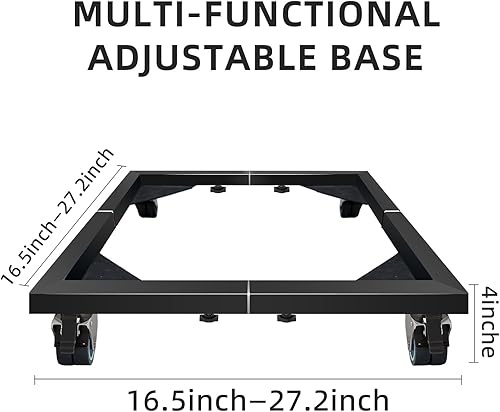 Miniatura 3 de Zsytbyyds Heavy Duty All Steel Smoker StandElectric Smoker&Vertical Electric Smoker&Digital Electric Smoker Universal Mobile Stand Base