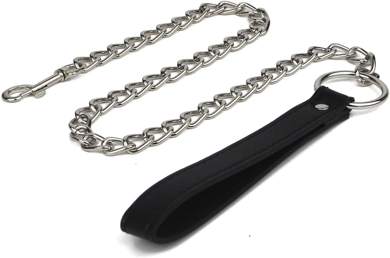 Leather choker Collar with Bell Adjustable Size for women