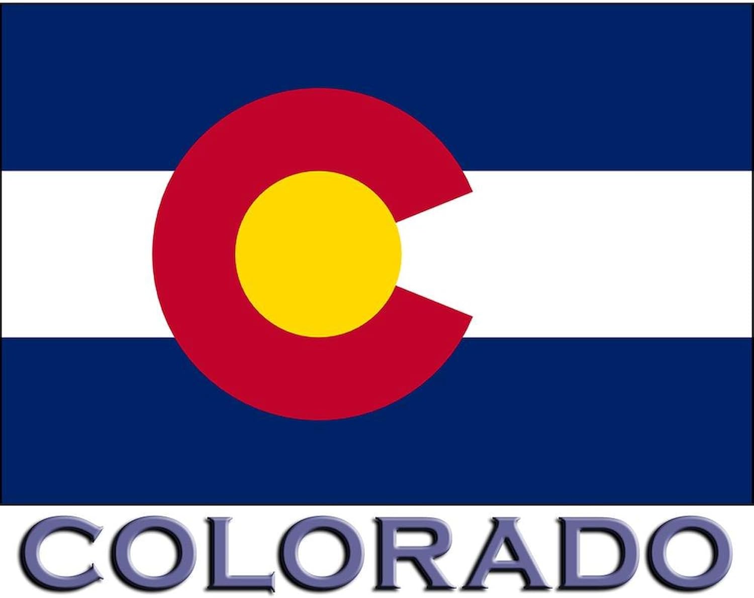 CafePress Colorado Flag Gear Large Mug 15 oz (444 ml) Ceramic Coffee Mug