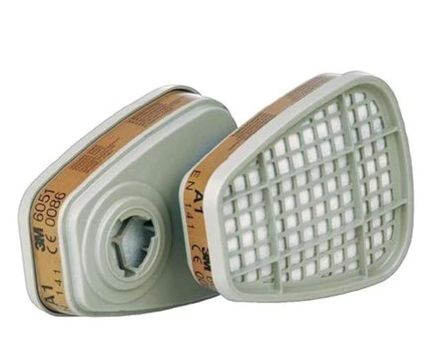 3M 6051 A1 Organik Gaz Buhar Filtresi (1 Takım)
