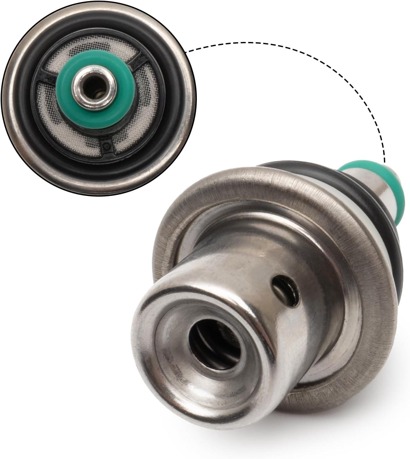 353012P000 Fuel Injection Pressure Regulator Compatible with Dodge Fuel Injection Pressure Regulator Compatible with Compatible with Hyundai VENUE .Catalytic Converter Pressure Feedback Sensor