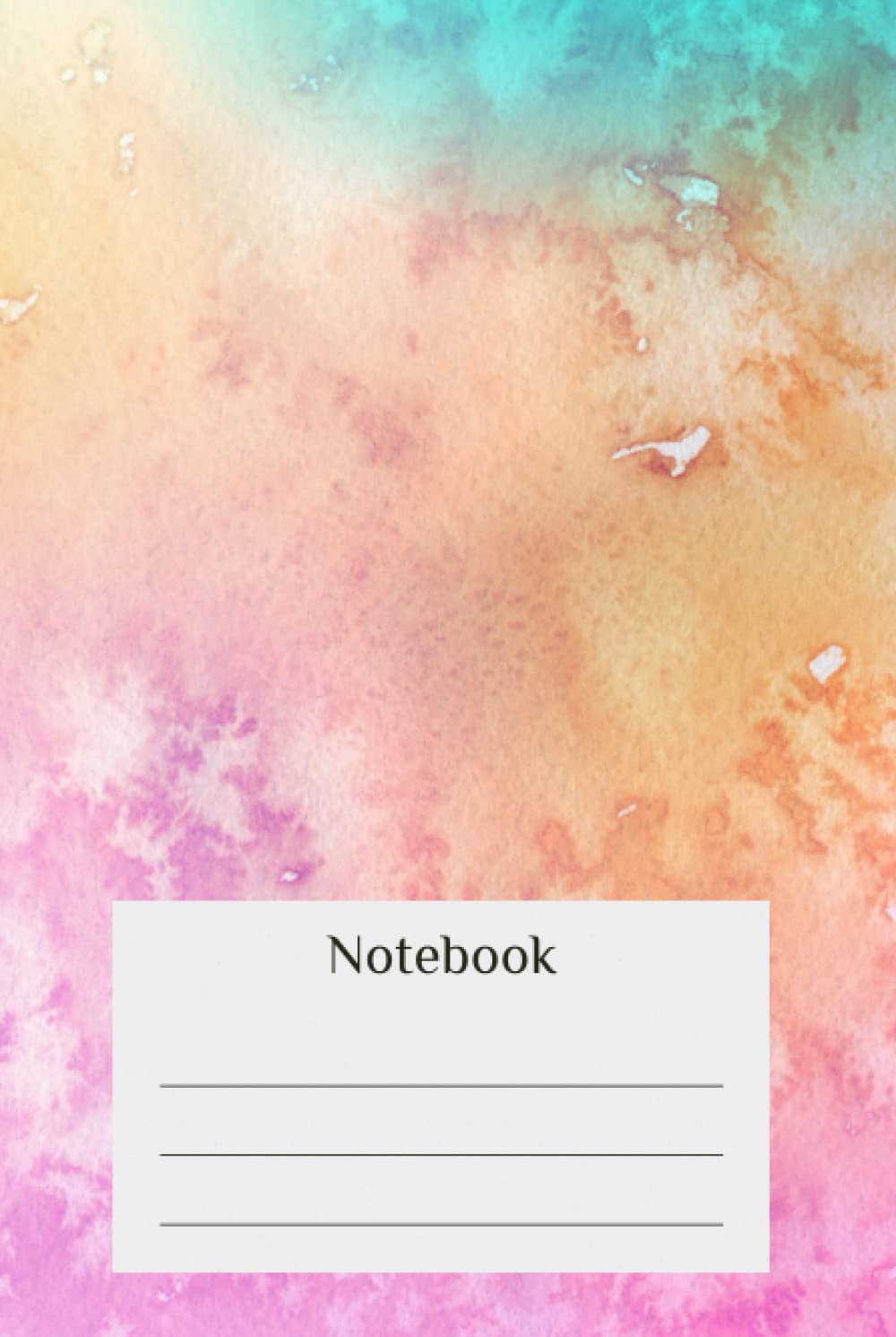 Notebook pour ados ligné grand format pour le collège et lycée