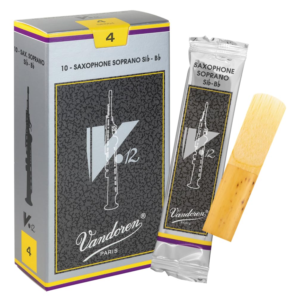 Caña Vandoren saxofón soprano V 12 fuerza: 4