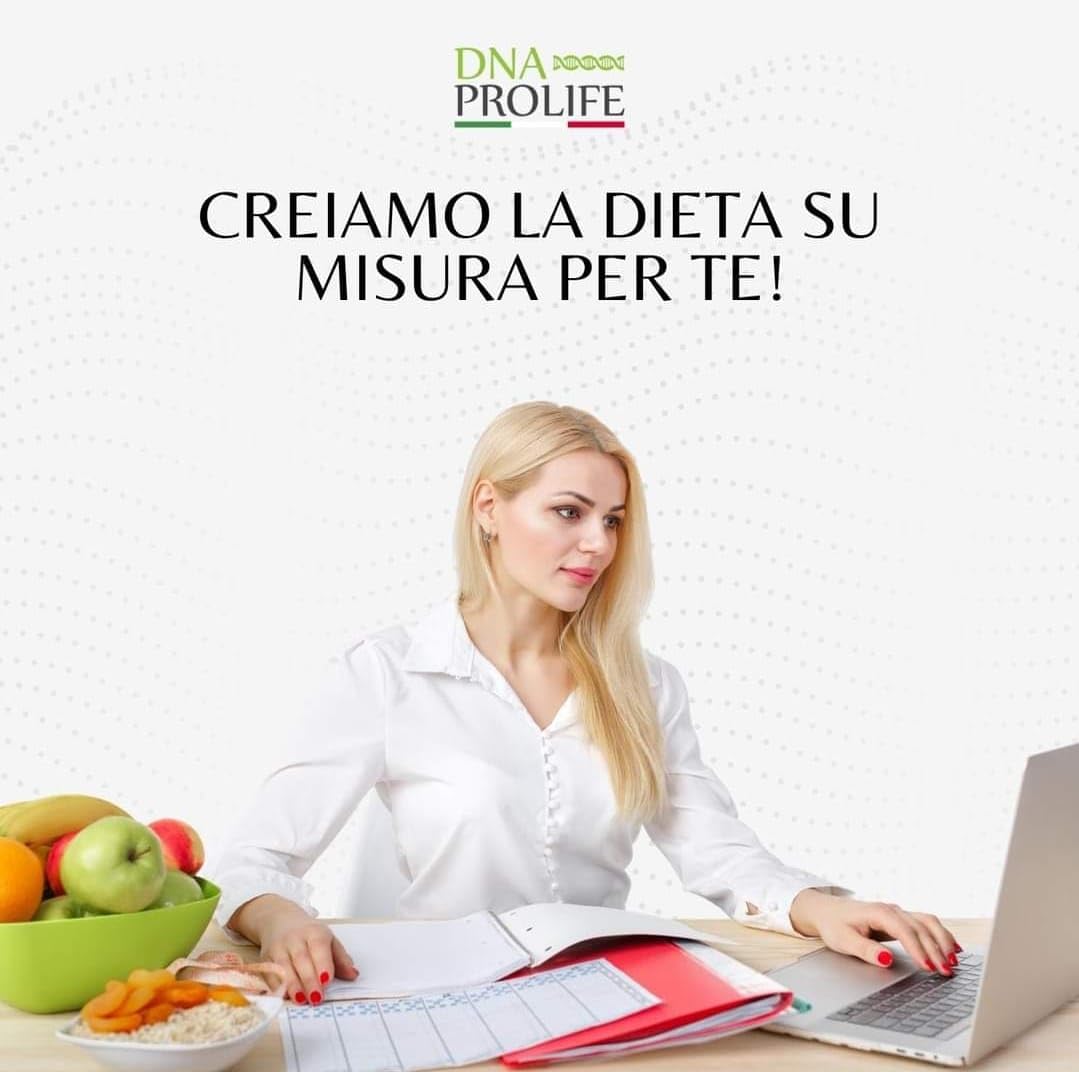 DIENNEA Prolife - Programma + Test Control - 1 Year ULTRA - Test Glutine e Lattosio - Test Intolleranze Alimentari - Include 1 Anno di Programma Alimentare - Kit Prelievo e Ricettario - Made in Italy