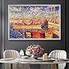 DIY 5D Diamond Painting Kits Painting by Henri-Edmond Cross Boats in The Port of St Tropez DIY Arts Craft for Home Wall Decor Birthday Gifts #1