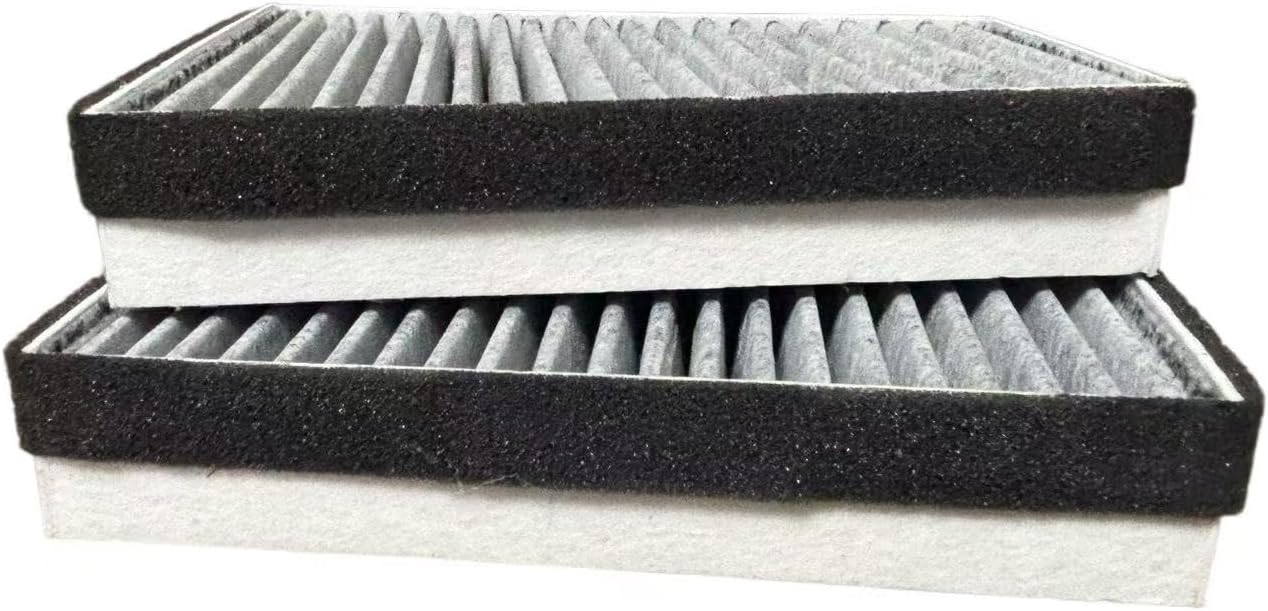 AL71259 AL112954 AF55853 24326 PA4570 Cabin Air Filter Compatible with John Deere 6510 6110 6210 6310 6310S 6410S(Pack of 2)