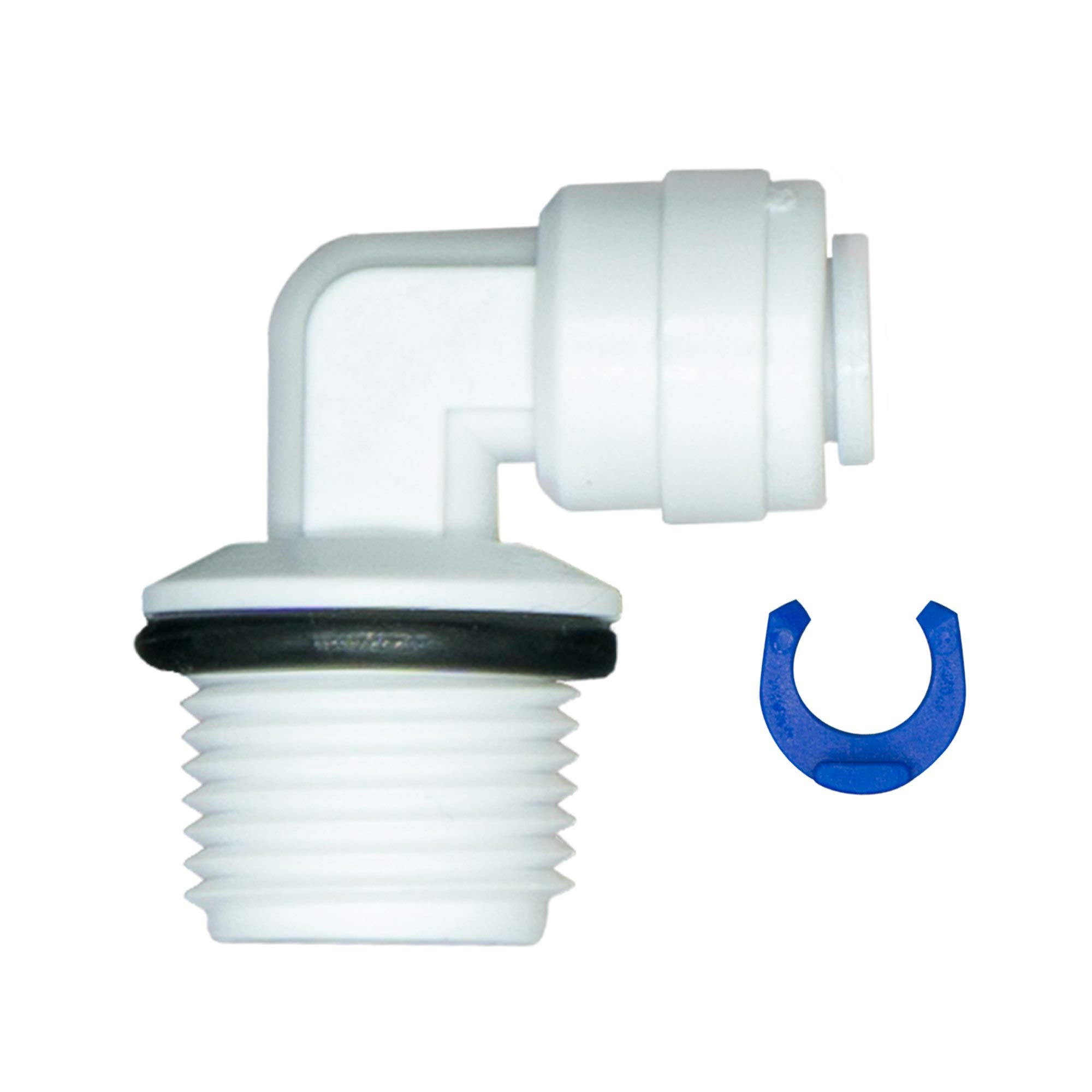Raccords rapides 1/4" à 3/8" AG pour modifier ou réparer un filtre à eau Fitting L