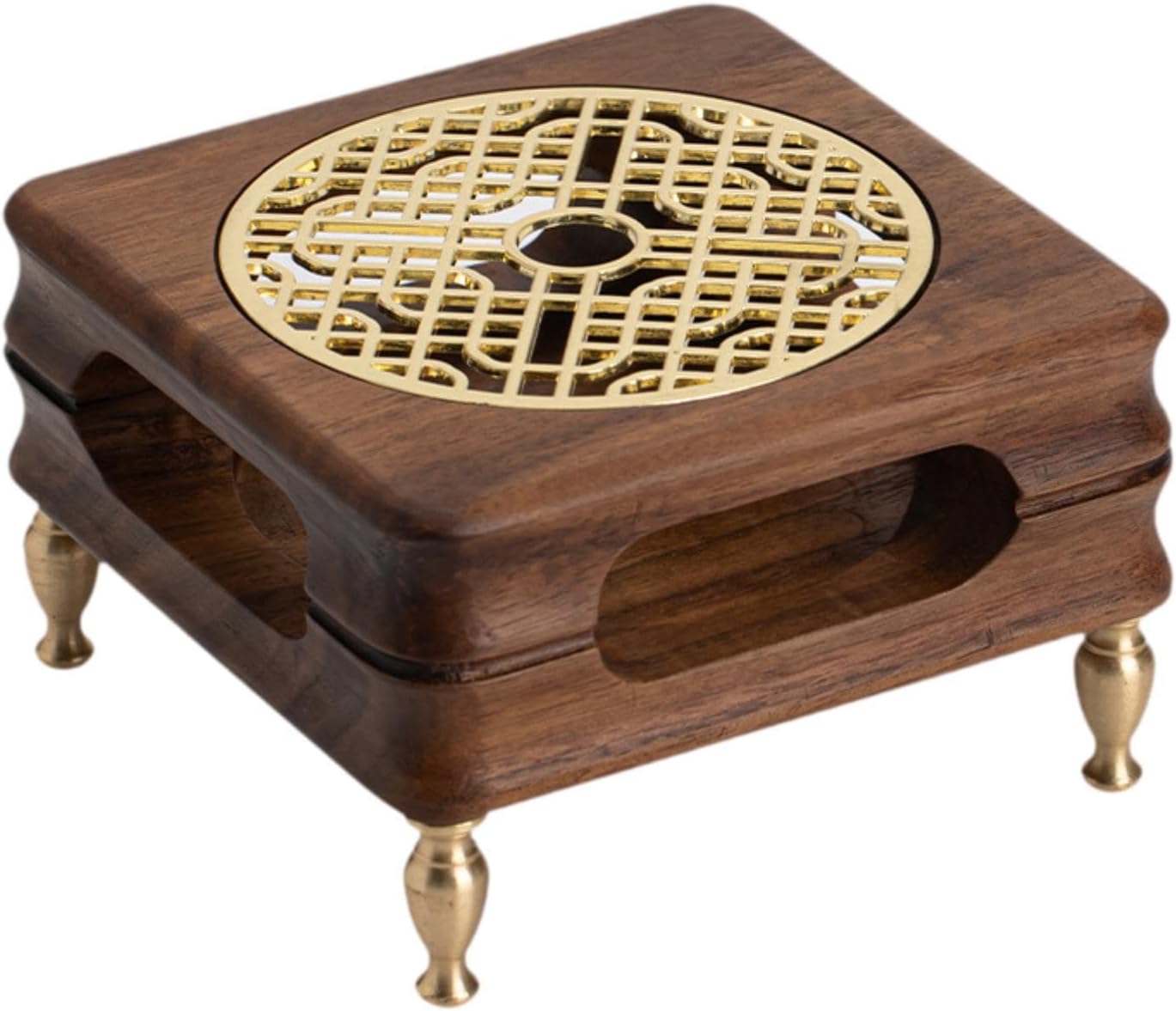 Candle Holder Teapot Warmer for Tea and Coffee Sets, Brown