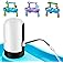 Water Table Pump: 3 Hours of Non-Stop Work Fun for Kids Battery Powered Water Outdoor Pump for Water Table White