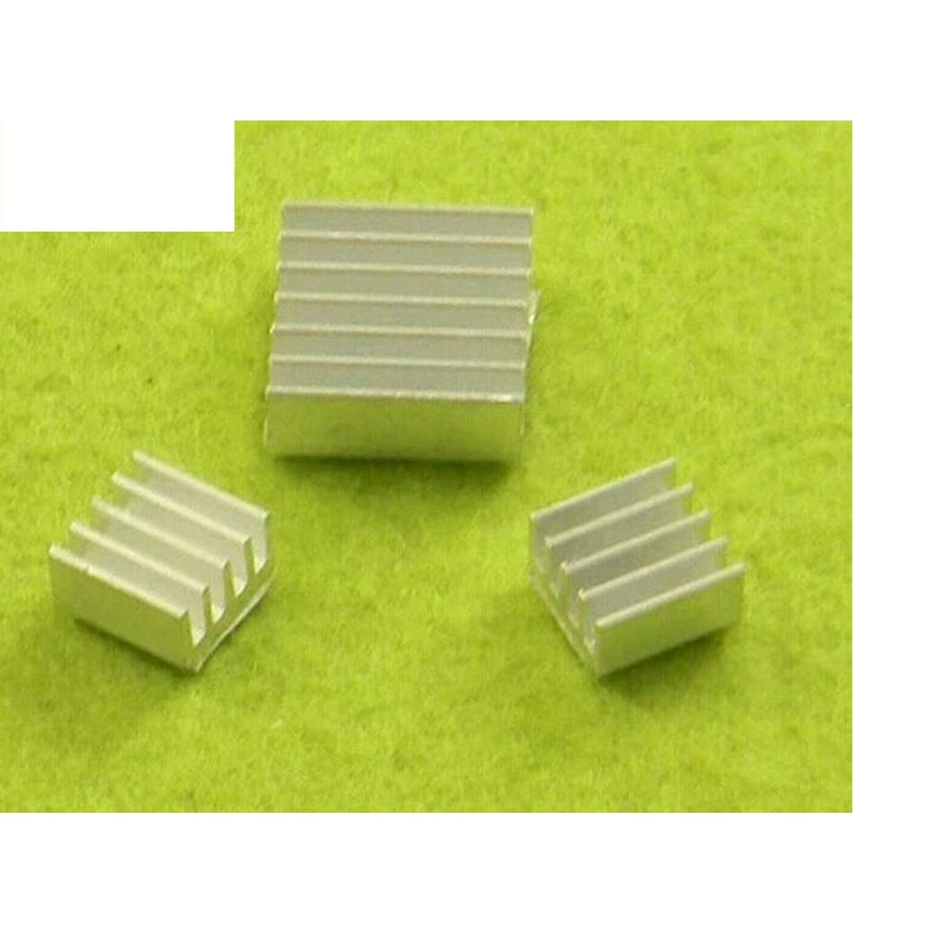 50set 150pcs/lot Adhesive Aluminum Heatsink Radiator Cooler Kit for Cooling Heat Sink Fans