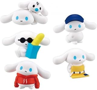 Takara Tomy Arts I.CINNAMOROLL 自爱手办(转售) × 共5种套装 全套套 扭蛋 扭蛋玩具