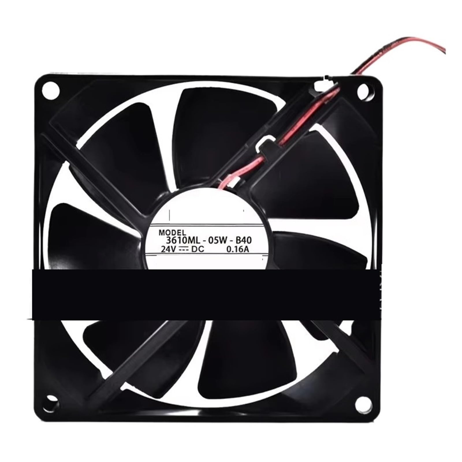 TPKMVGAP 3610ML-05W-B49/B40 24V 0.16A 92 * 92 * 25MM 9CM cooling fan(2wire E1)