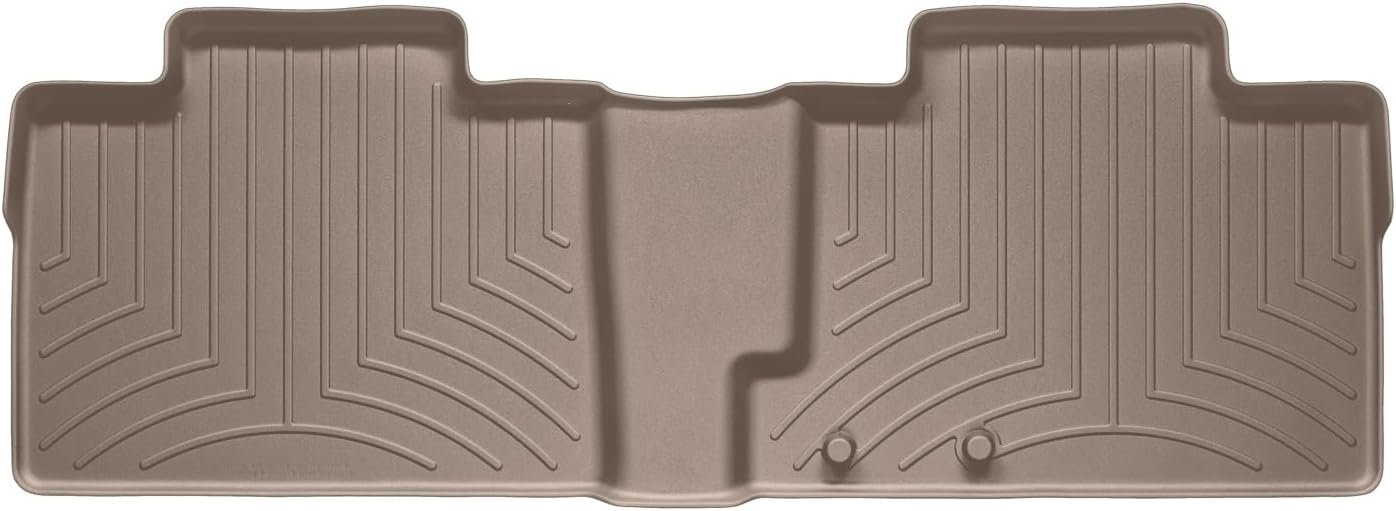 WeatherTech Custom Fit FloorLiners for Ford Edge, Edge, 2nd Row (4510002), Tan