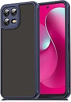 Vista 65 de Funda Qiinogow compatible con Samsung Galaxy A23 4G/5G, cubierta delgada para teléfono con absorción de golpes, funda protectora de fibra de carbono
