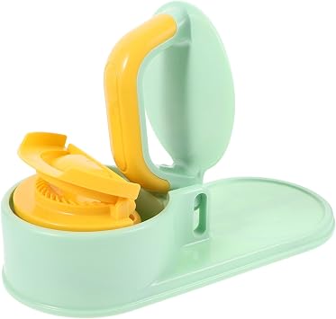 KICHOUSE 2-in-1 Dumpling Maker Easy Bao Making Kit Dough Press Set for Perfect Wrappers