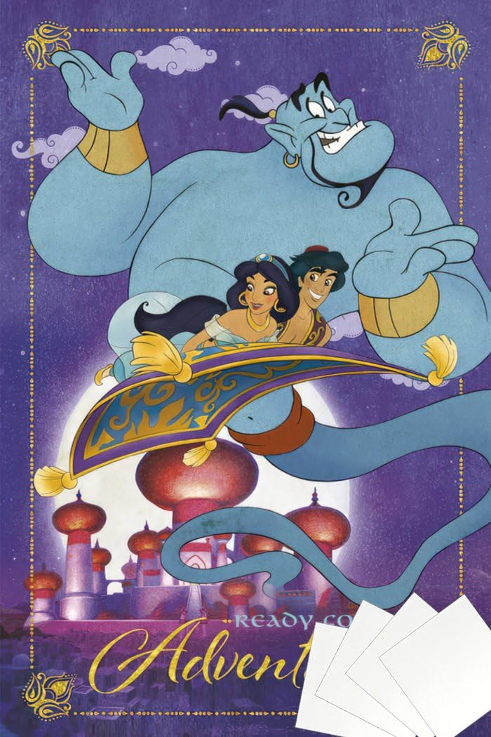 Amazon.co.jp: POSTER STOP ONLINE アラジン - クラシックディズニー