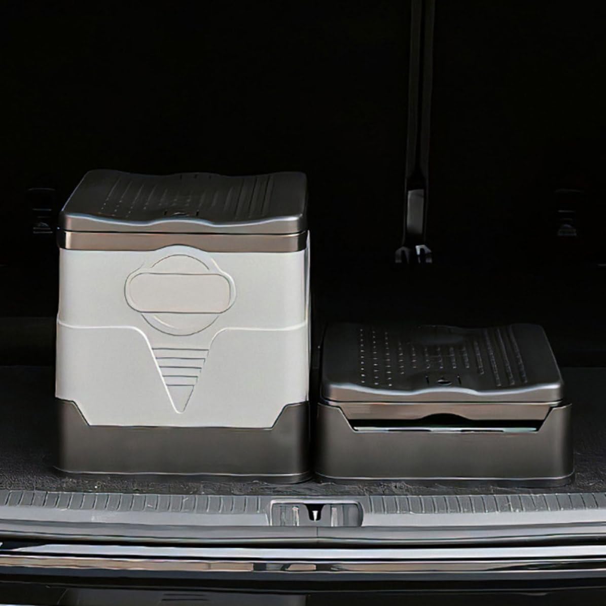 Abaodam Wc Portatile Pieghevole in Pp per Campeggio e Emergenza Buona Capacità di Carico, per Auto e Viaggi Outdoor