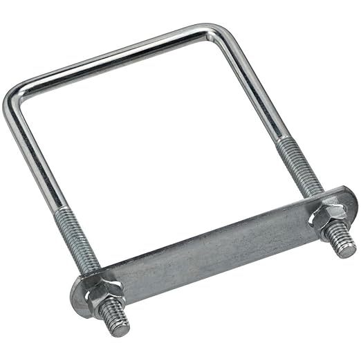 National Hardware N245-019 2192BC Lumber Size Square U Bolt in Zinc plated