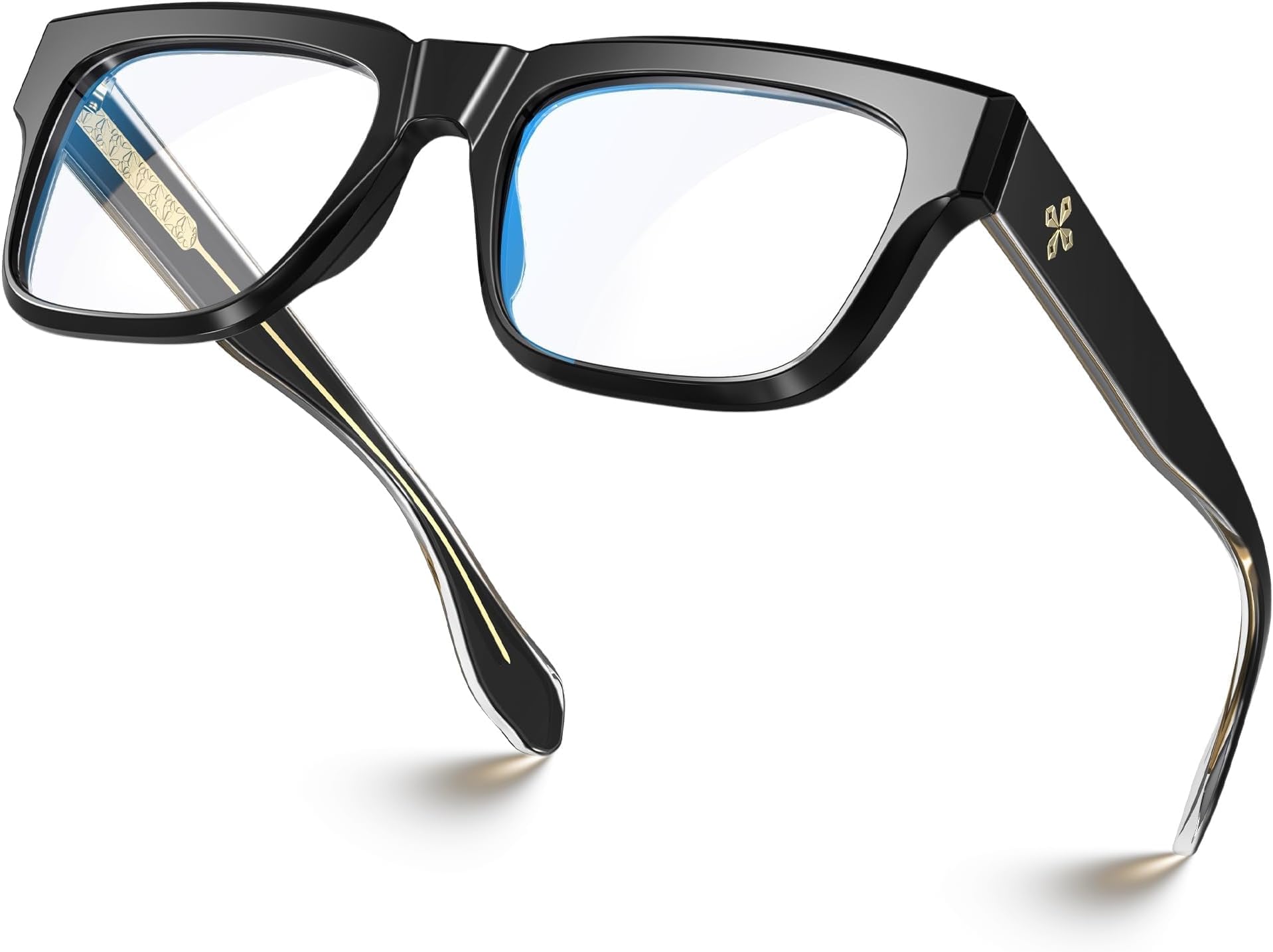 TR90 Square Blue Light Blocking Glasses Fashion Computer Eyewear for Women and Men RANDI