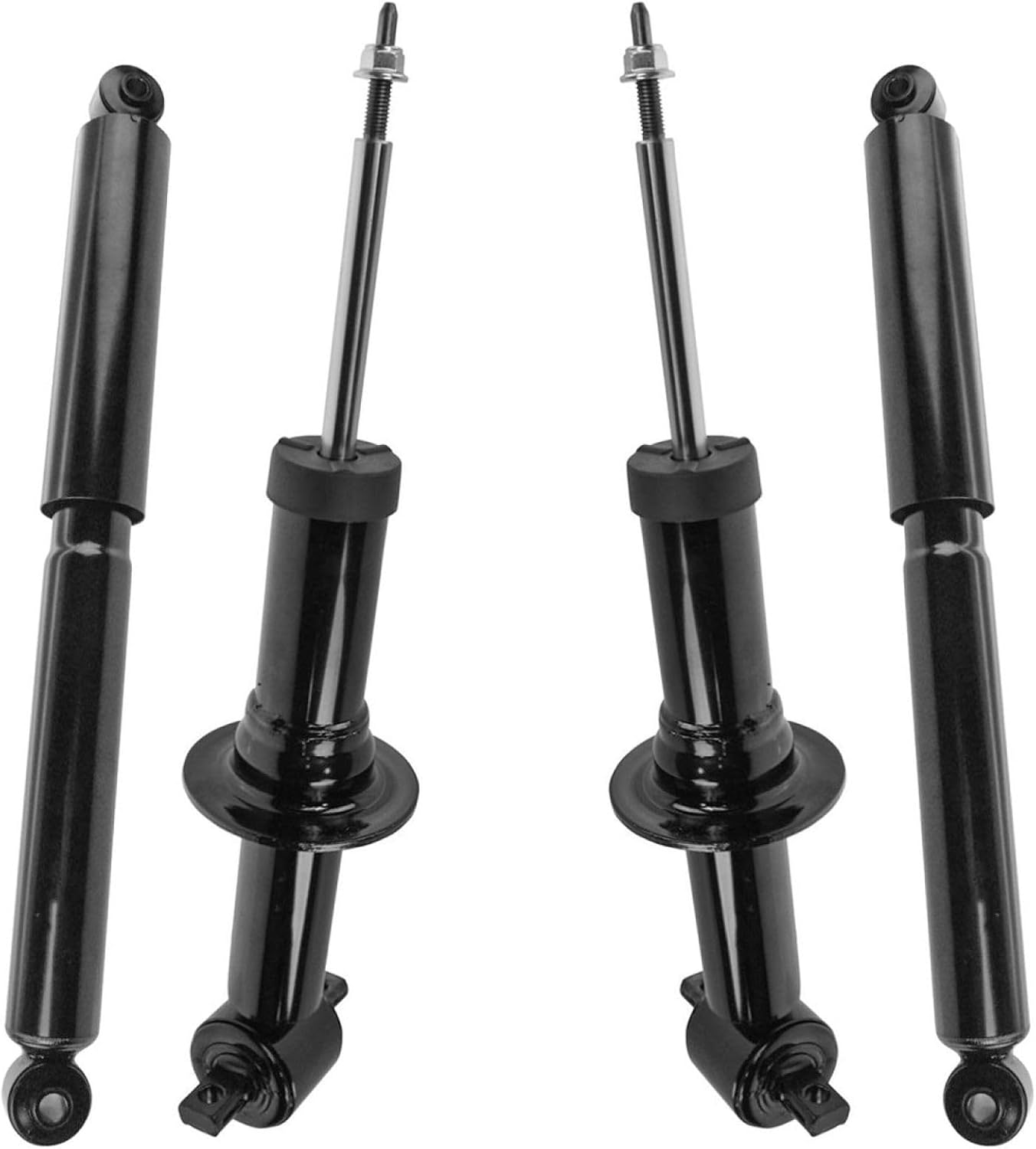 Front and Rear Shock Absorber Set Compatible with 2007-2013 Chevrolet Silverado 1500 GMC Sierra 1500
