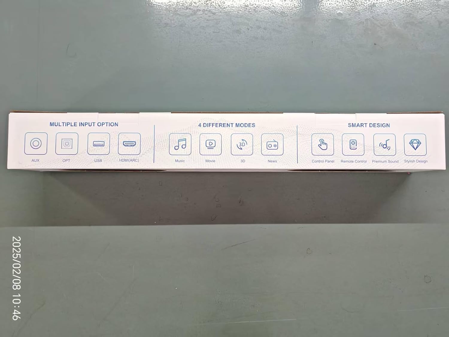 Chaowei Sound Bar for Smart TV 37 Inch 120W Bluetooth 5.0 Speaker with Builtin Subwoofers, 2.1Ch 3D Surround Sound System with 8 Speakers,7 Sound Modes,4EQ,AUX/HDMI ARCOPT\USBBT Connect image 13 of 15 B0B728NXS5