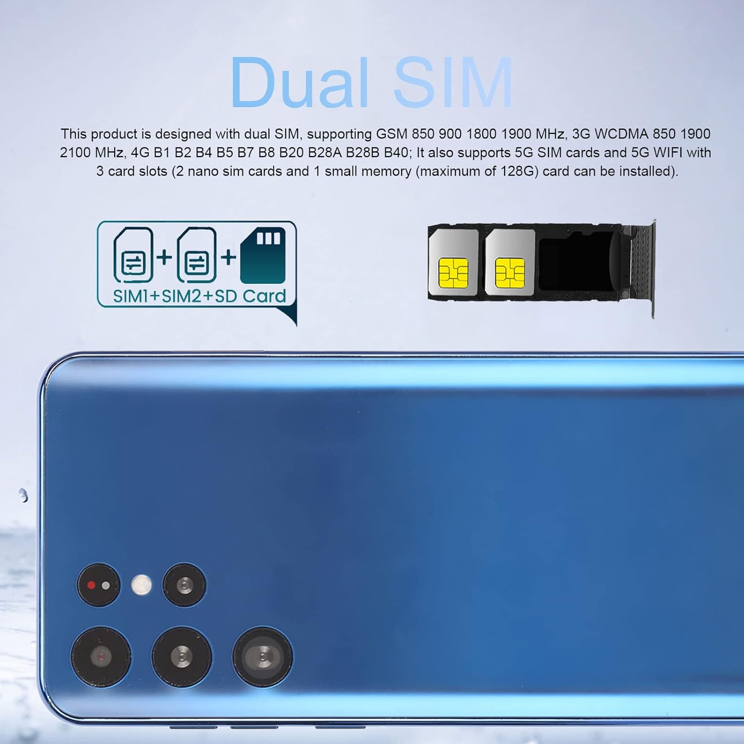 tuore s23 ultra 6 52 inch smartphone 6 52 inch mobile phone 4g ultra hd screen with stylus for everyday us plug