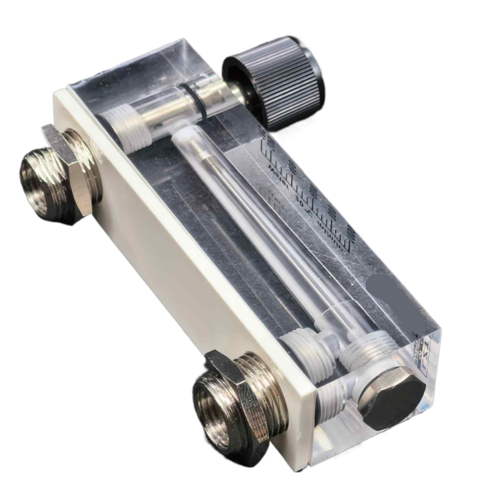 1 Uds 0,1-1 0,5-5 1-10 2-20 3-30 4-40 5-50 10-100 LPM 1/4 "medidor de flujo de Gas medidor de flujo de aire Panel tipo rotámetro LZT-6T(20-200 ml per min)