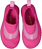 Vista 15 de green sprouts Zapato de agua unisex para niños Gris Simple Dino