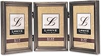 Vista 42 de Lawrence Frames - 11723 Marco de fotos clásico con cuentas, 2.5 x 3.5, dorado